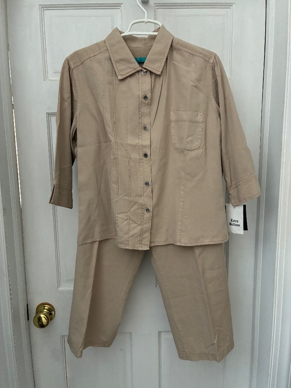 Top and capris